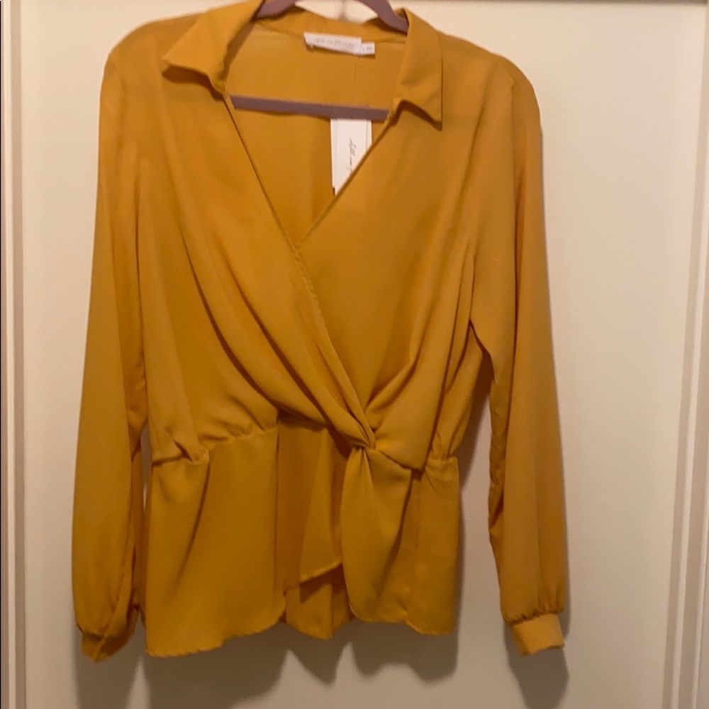 Long sleeve blouse